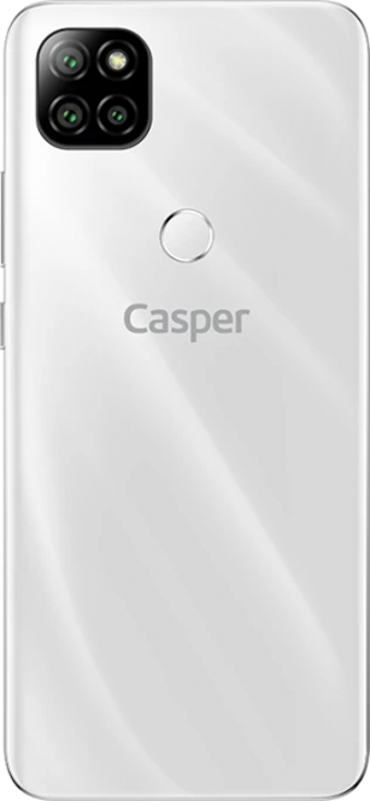 Casper Via E30 Plus 128 Gb Hafıza 4 Gb Ram 16 MP Ekran Android Akıllı Cep Telefonu Beyaz