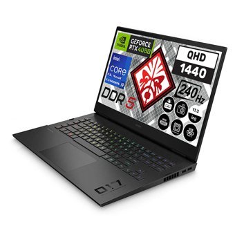 HP Omen 17-CK2001NT 7P6D4EA12 Harici GeForce RTX 4090 Intel Core i9 64 GB Ram DDR5 2 TB SSD 17.3 inç QHD Windows 11 Pro Gaming Notebook Laptop