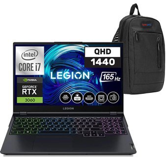 Lenovo Legion 5 82JH002JTXF06 Harici GeForce RTX 3060 Intel Core i7 64 GB Ram DDR4 2 TB SSD 15.6 inç WQHD FreeDos Gaming Notebook Laptop