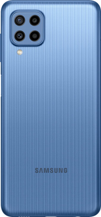 Samsung Galaxy M22 128 Gb Hafıza 4 Gb Ram 6.4 İnç 48 MP Çift Hatlı Super Amoled Ekran Android Akıllı Cep Telefonu Mavi