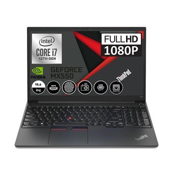 Lenovo ThinkPad E15 Gen 4 21E60076TX11 Harici GeForce MX 550 Intel Core i7 40 GB Ram DDR4 512 GB SSD 15.6 inç Full HD FreeDos Laptop