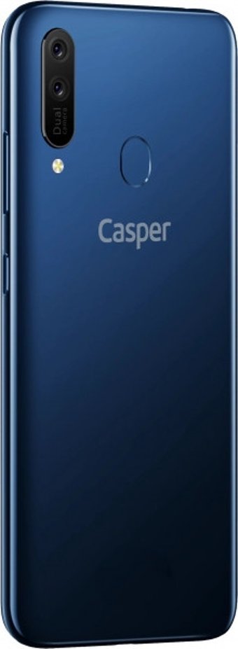 Casper Via E4 32 Gb Hafıza 3 Gb Ram 6.09 İnç 13 MP Ips Lcd Ekran Android Akıllı Cep Telefonu Mavi