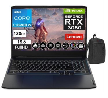 Lenovo IdeaPad Gaming 3 15IHU6 882K101HWTX11 Harici GeForce RTX 3050 Intel Core i5 16 GB Ram DDR4 1 TB SSD 15.6 inç Full HD Windows 11 Home Gaming Notebook Laptop