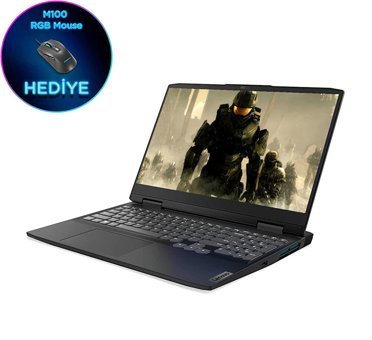 Lenovo İdeapad Gaming 3 15ARH7 G82S9013VTX23 Harici GeForce RTX 3050 Ti Intel Core i5 32 GB Ram DDR4 1 TB SSD 15.6 inç Full HD Windows 11 Pro Gaming Notebook Laptop