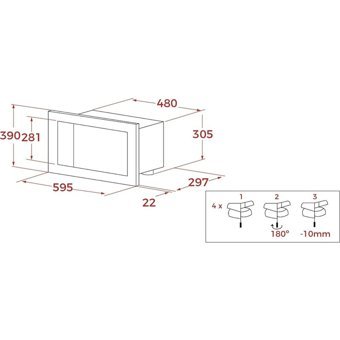 Teka ML 8200 BIS Siyah 20 lt Izgaralı Solo Mikrodalga Fırın