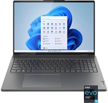 Lenovo Yoga 7i Harici Intel Core i5 6 GB Ram LPDDR5 256 GB SSD 15.6 inç Full HD FreeDos 2'si 1 Arada Dokunmatik Laptop