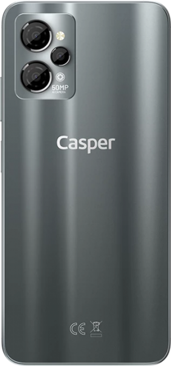 Casper Via X30 128 Gb Hafıza 8 Gb Ram 6.5 İnç 48 MP Ips Lcd Ekran Android Akıllı Cep Telefonu Antrasit