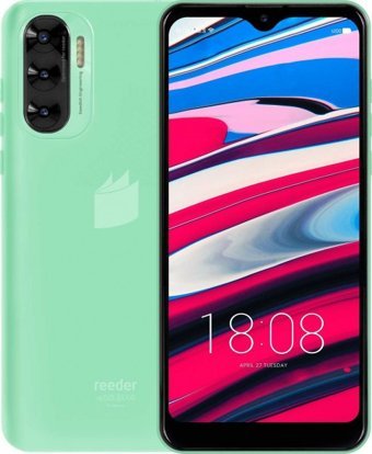 Reeder P13 Blue Max L 64 Gb Hafıza 4 Gb Ram 6.26 İnç 8 MP Ips Lcd Ekran Android Akıllı Cep Telefonu Yeşil