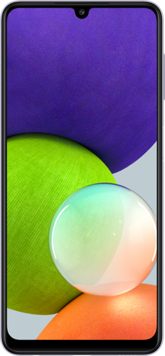 Samsung Galaxy A22 64 Gb Hafıza 4 Gb Ram 6.4 İnç 48 MP Super Amoled Ekran Android Akıllı Cep Telefonu Mor