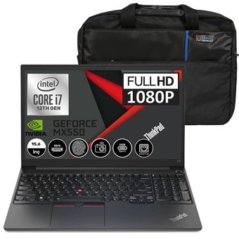 Lenovo ThinkPad E15 Gen 4 21E60076TX06 Harici GeForce MX 550 Intel Core i7 40 GB Ram DDR4 512 GB + 512 GB SSD 15.6 inç Full HD FreeDos Laptop