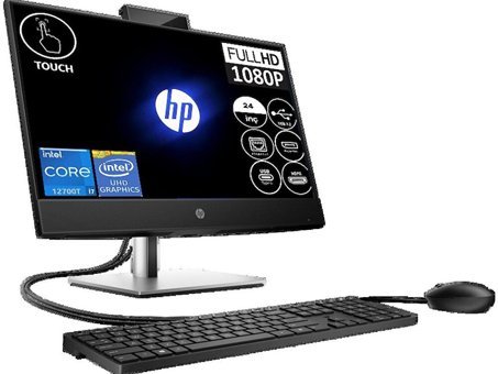 HP ProOne 440 G9 P6D395EA19 Intel UHD Graphics Intel Core i7 12700T 32 GB Ram DDR4 1 TB SSD 24 inç Full HD Windows 11 Pro Dokunmatik All in One Bilgisayar