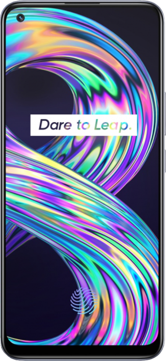 Realme 8 128 Gb Hafıza 6 Gb Ram 6.4 İnç 64 MP Çift Hatlı Super Amoled Ekran Android Akıllı Cep Telefonu Siyah