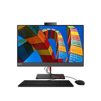 Lenovo ThinkCentre Neo 50A 12B800DJTX Intel UHD Graphics Intel Core i5 12450H 8 GB Ram DDR4 512 GB SSD 23.8 inç Full HD FreeDos All in One Bilgisayar