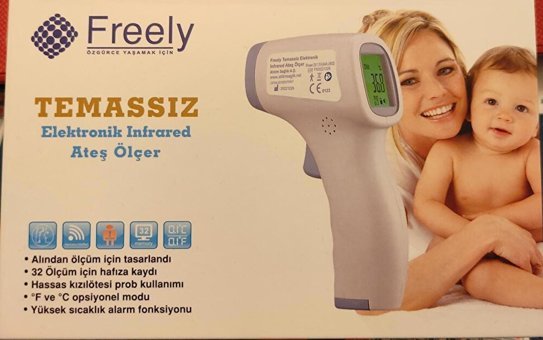 Freely Alından Temassız Tabanca Ateş Ölçer