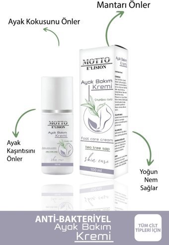 Motto Bakım Ayak Kremi 100 ml