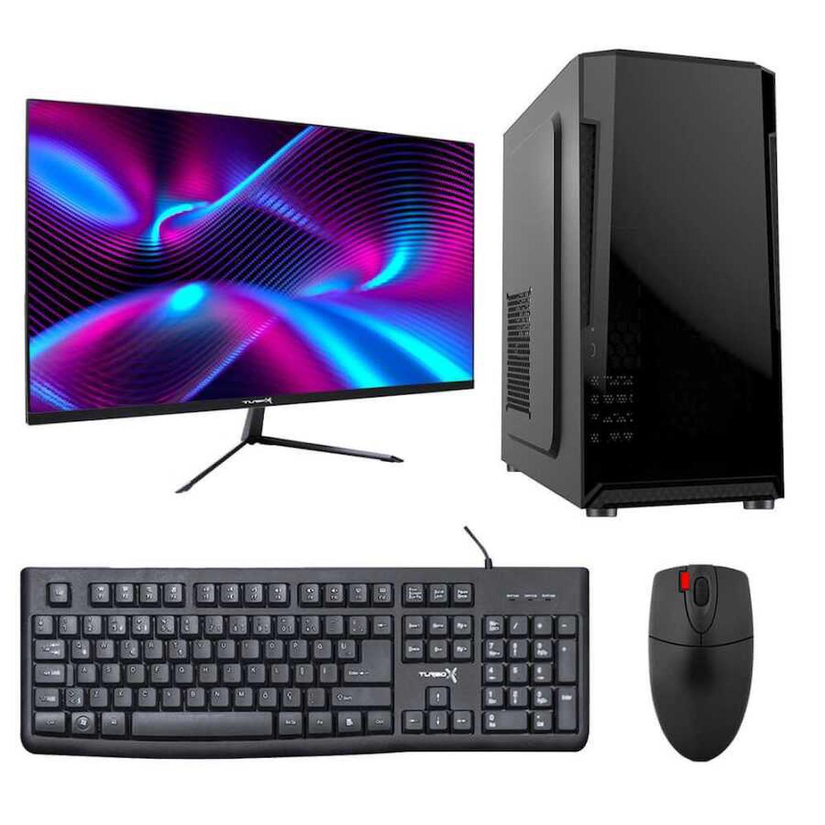 Turbox Tx3048 Paylaşımlı HD Graphics Ekran Kartlı Intel Core 2600 8 GB Ram DDR3 512 GB SSD Mid Tower
 FreeDos Masaüstü Bilgisayar