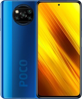 Poco X3 Nfc 64 Gb Hafıza 6 Gb Ram 6.67 İnç 64 MP Çift Hatlı Ips Lcd Ekran Android Akıllı Cep Telefonu Mavi