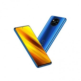 Poco X3 Nfc 64 Gb Hafıza 6 Gb Ram 6.67 İnç 64 MP Çift Hatlı Ips Lcd Ekran Android Akıllı Cep Telefonu Mavi