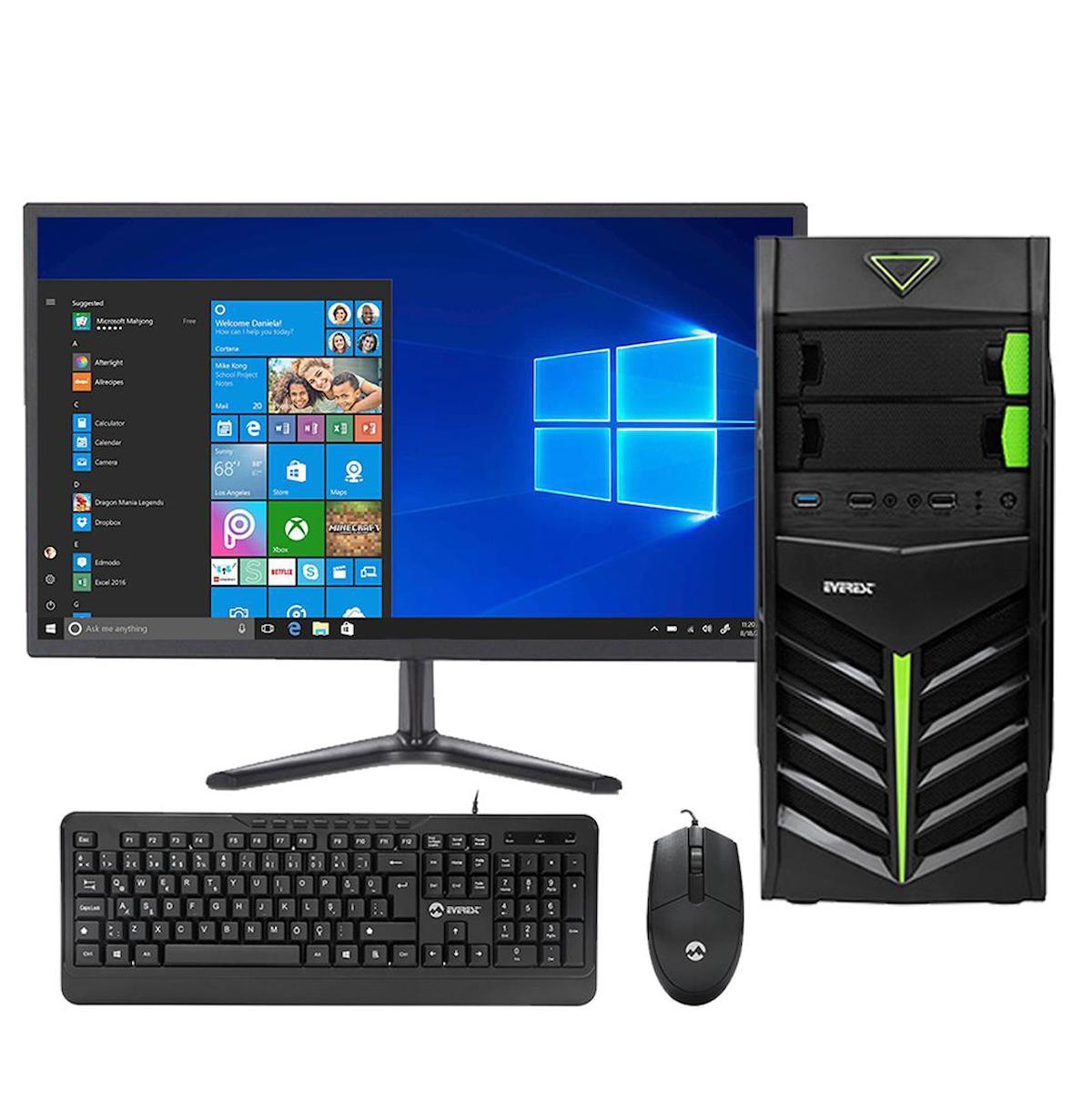 Zeiron Sn108 Paylaşımlı HD Graphics Ekran Kartlı Intel Core i5 650 8 GB Ram DDR3 256 GB SSD Mid Tower
 FreeDos Masaüstü Bilgisayar