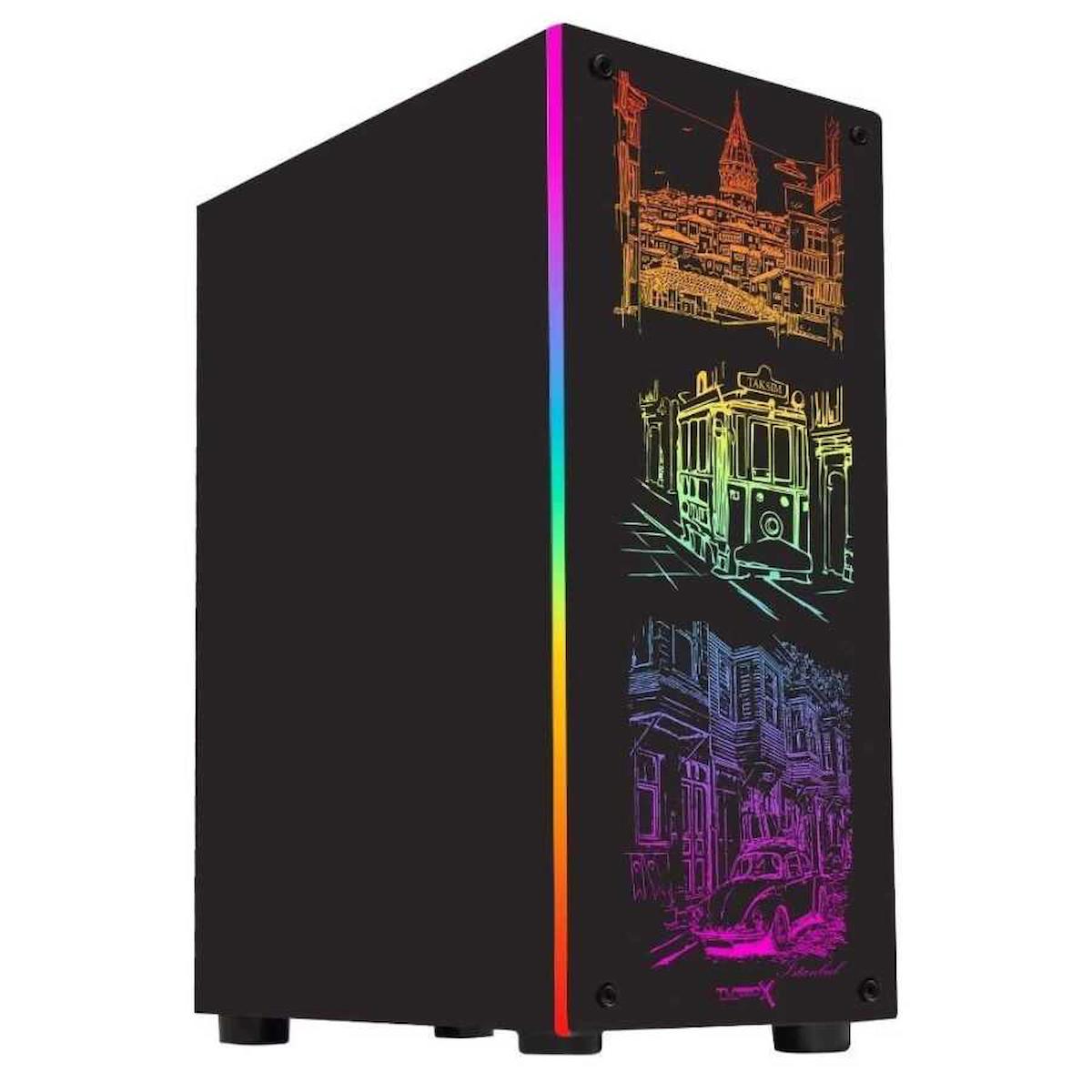 Turbox Tx3282 Harici GeForce GT 740 Ekran Kartlı Intel Core i5 11400F 16 GB Ram DDR5 512 GB SSD Mid Tower
 FreeDos Masaüstü Bilgisayar