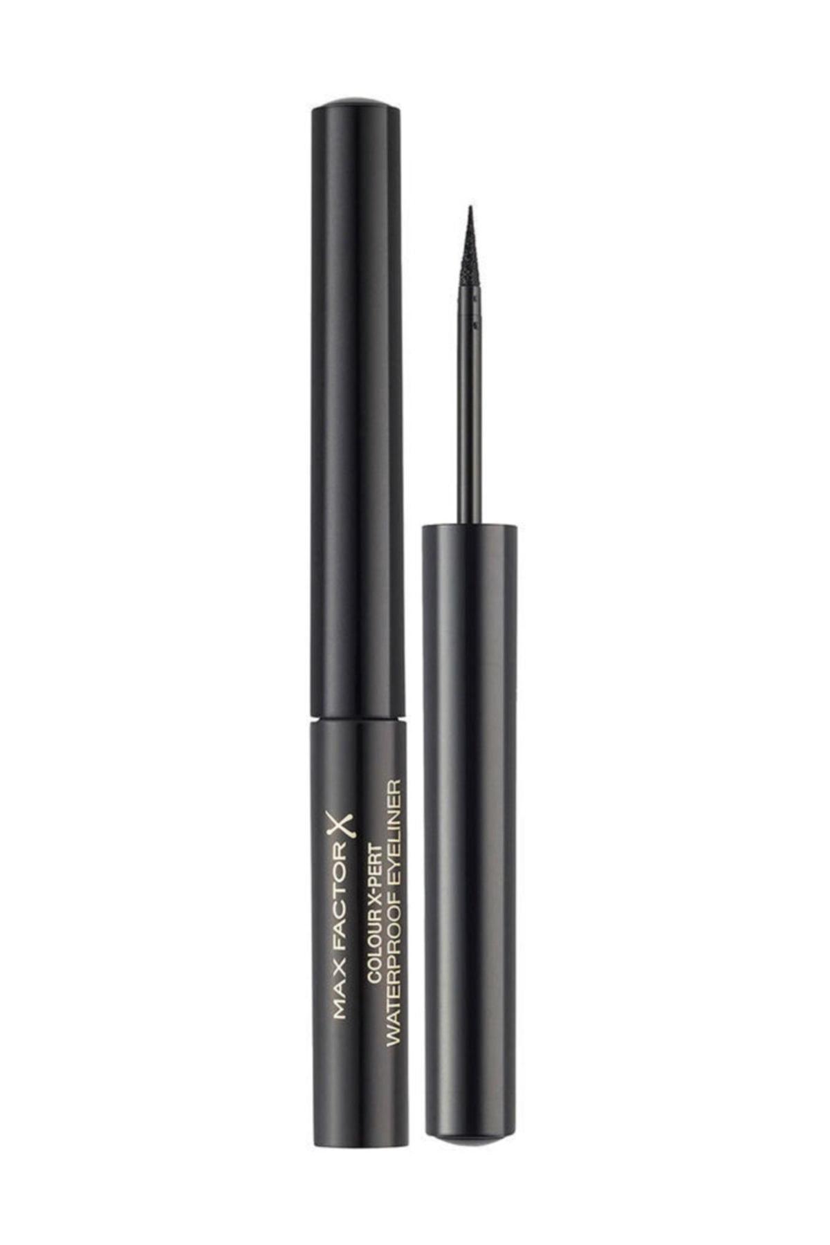 Max Factor Suya Dayanıklı Mat 01 Siyah Kalıcı Likit Eyeliner