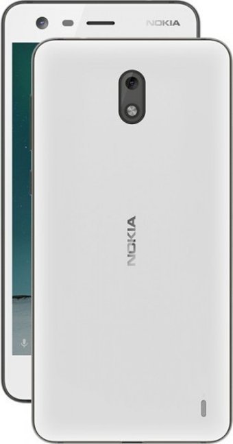 Nokia 2 8 Gb Hafıza 1 Gb Ram 5.0 İnç 8 MP Ips Lcd Ekran Android Akıllı Cep Telefonu Beyaz