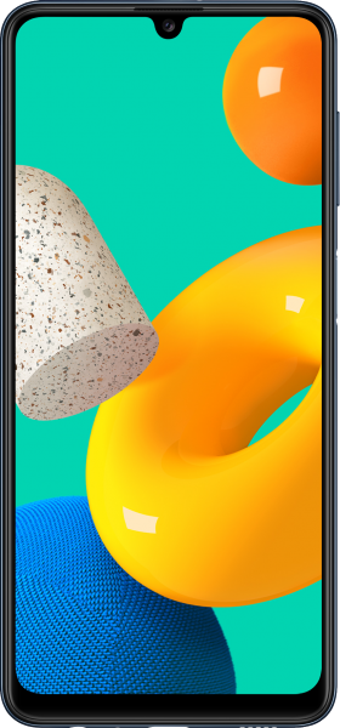 Samsung Galaxy M32 128 Gb Hafıza 6 Gb Ram 6.4 İnç 64 MP Çift Hatlı Super Amoled Ekran Android Akıllı Cep Telefonu Siyah