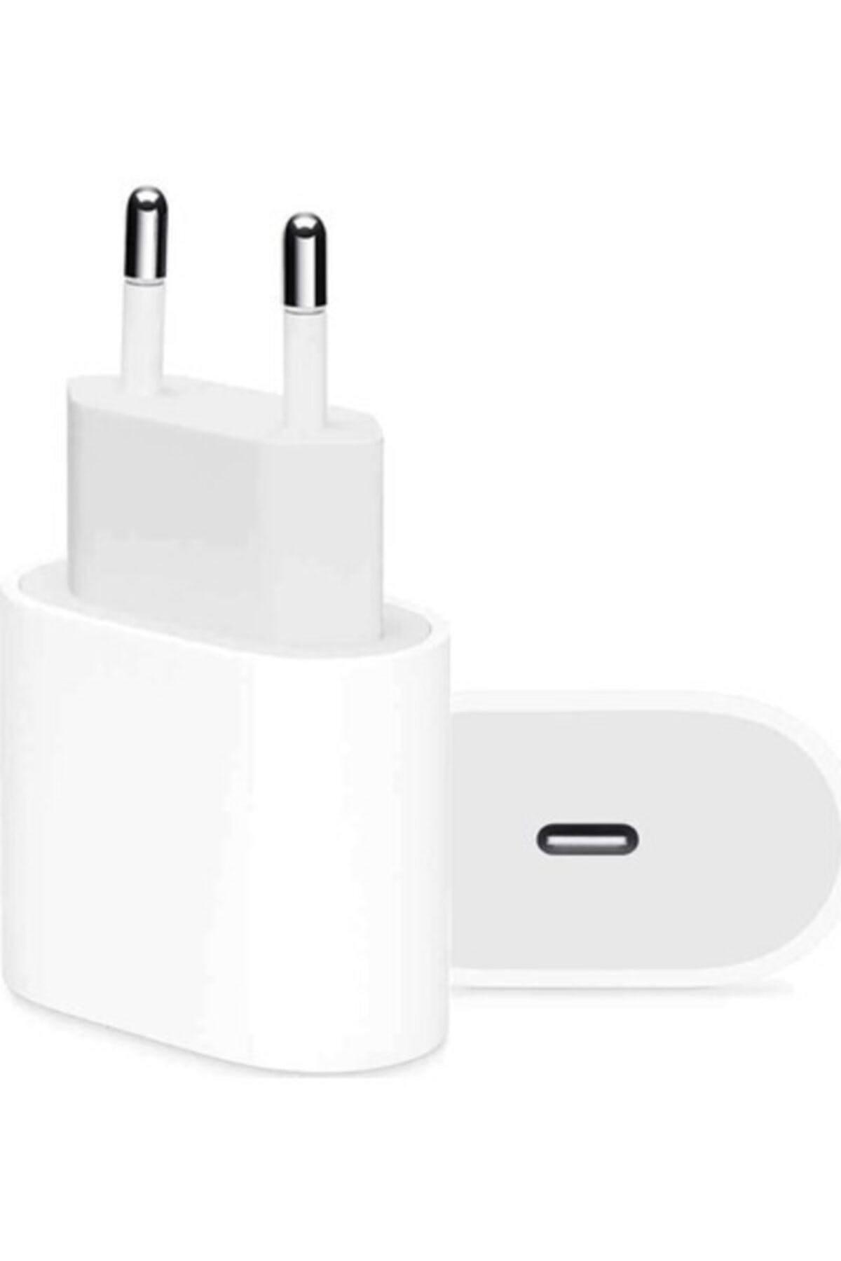Onkatech iPhone Lightning Kablolu 20 W Hızlı Şarj Aleti Beyaz