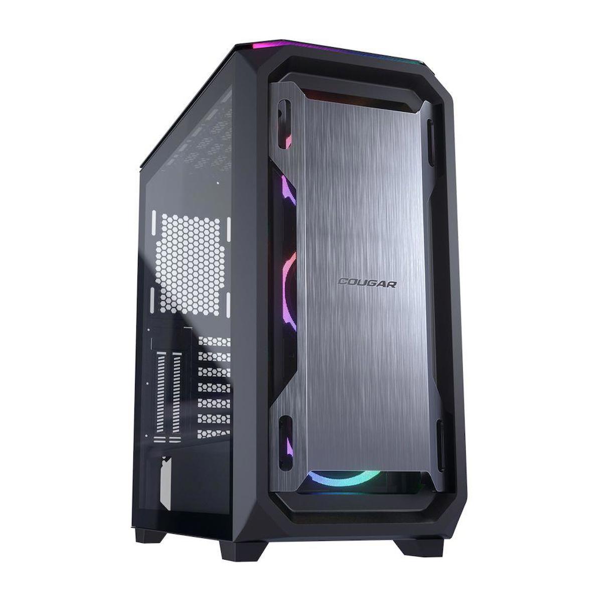 Cougar MX670 RGB Mesh 7 Fanlı Siyah Dikey Kullanım ATX Bilgisayar Kasası