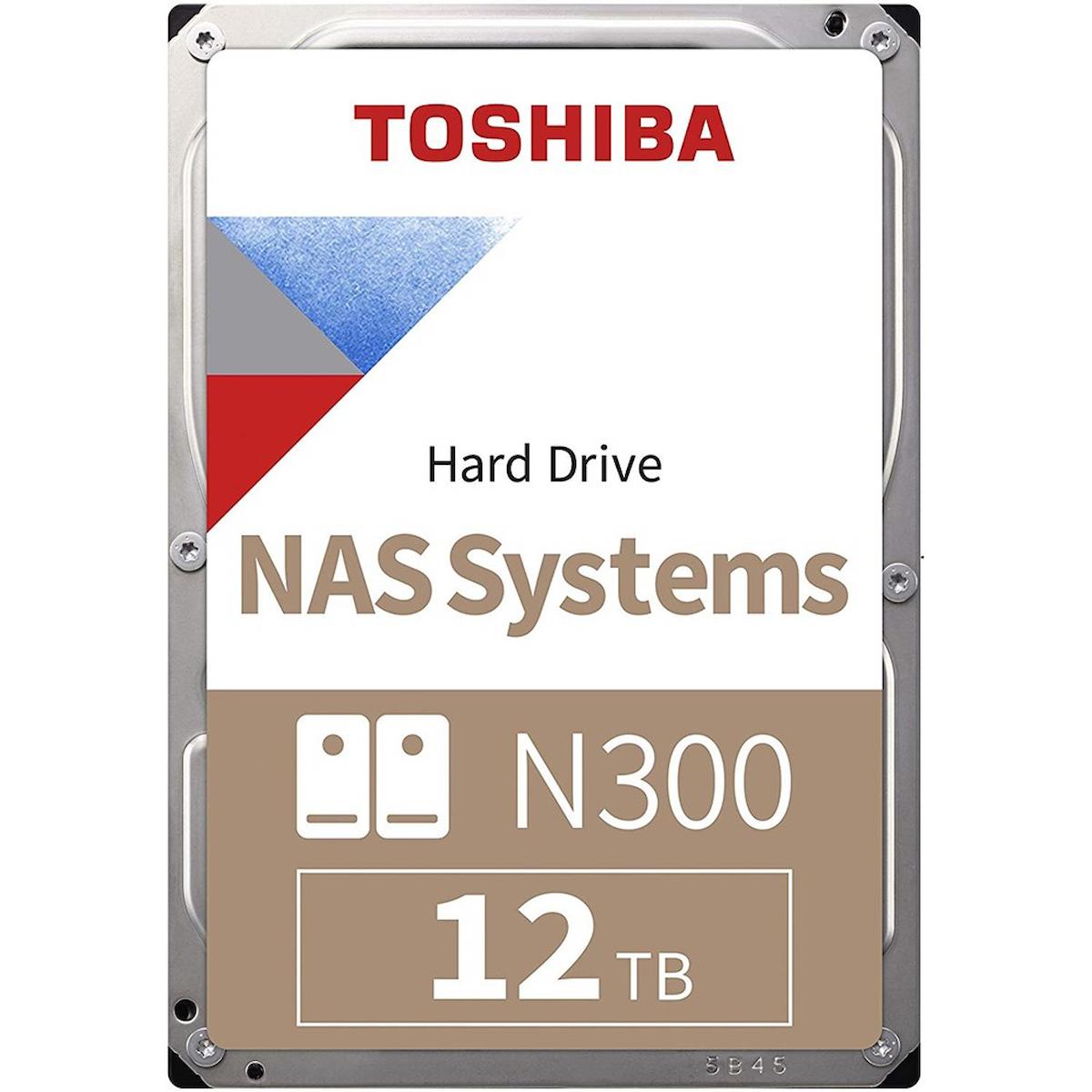 Toshiba N300 HDWG21CUZSVA 12 TB 3.5 inç 7200 RPM 256 MB SATA 3.0 PC Harddisk