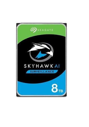 Seagate Skyhawk ST8000VE001 8 TB 3.5 inç 7200 RPM 256 MB SATA 3.0 Güvenlik Kamerası Harddisk