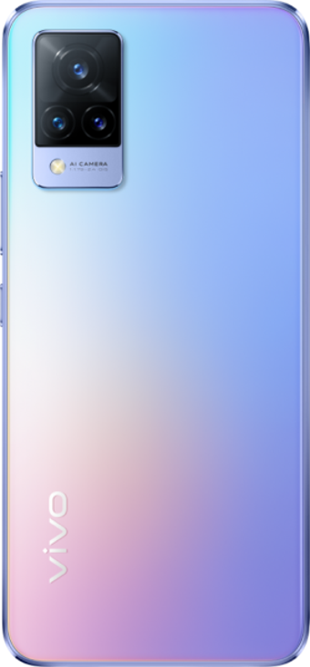 Vivo V21 128 Gb Hafıza 8 Gb Ram 6.44 İnç 64 MP Çift Hatlı Amoled Ekran Android Akıllı Cep Telefonu Mavi