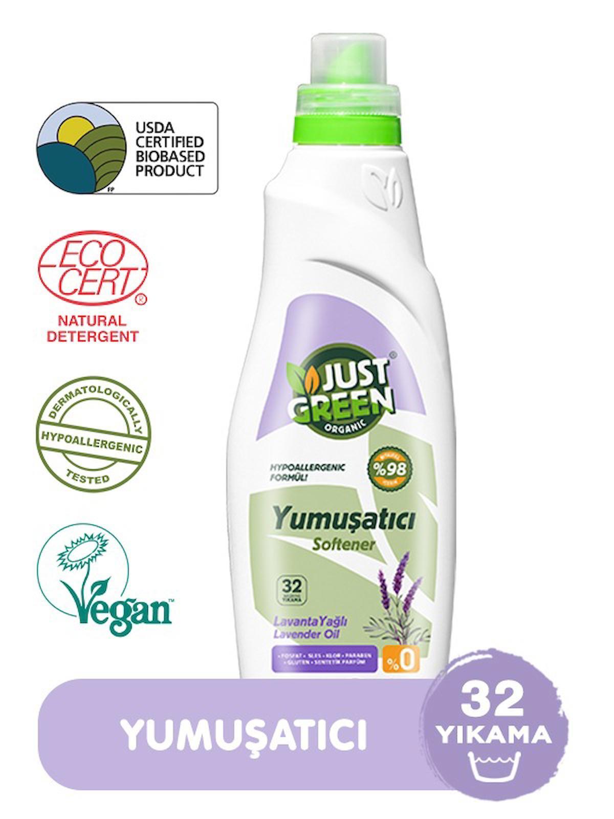 Just Green Lavanta 32 Yıkama Yumuşatıcı 1 lt