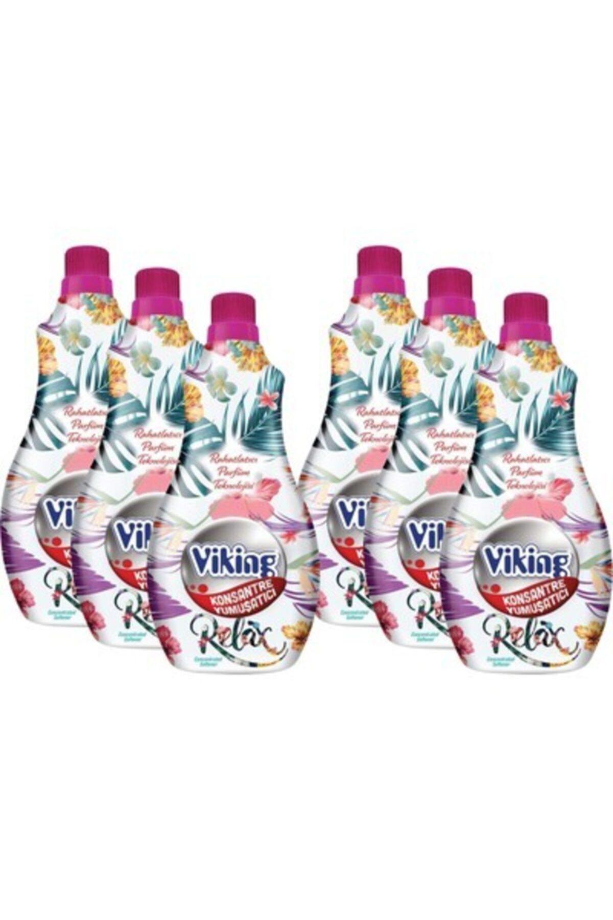 Viking Relax Konsantre 60 Yıkama Yumuşatıcı 6 x 1.44 lt