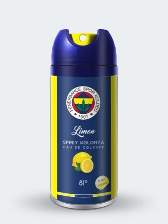 Fenerbahçe Limon Sprey Kolonya 150 ml