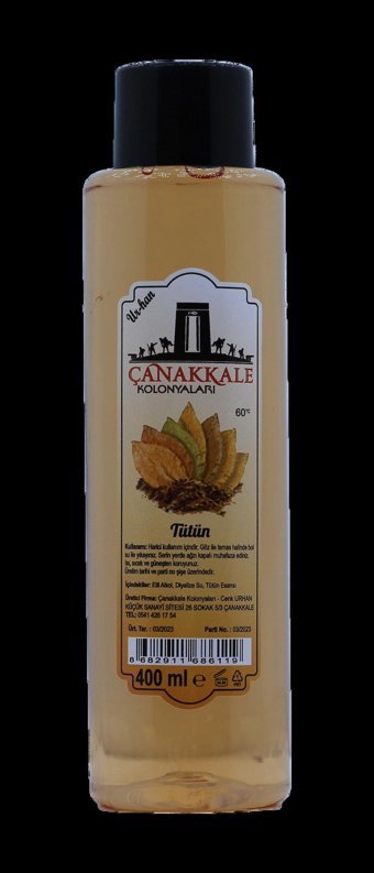 Çanakkale Kolonyaları Tütün Kolonya 400 ml