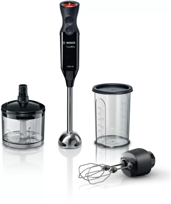 Bosch Ms6Cb61V7 600 ml Turbolu 4 Bıçaklı Blender Seti Siyah