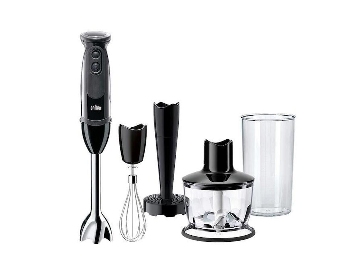 Braun Multiquick 5 Mq5275 600 ml Turbolu Çift Bıçaklı Blender Seti Siyah