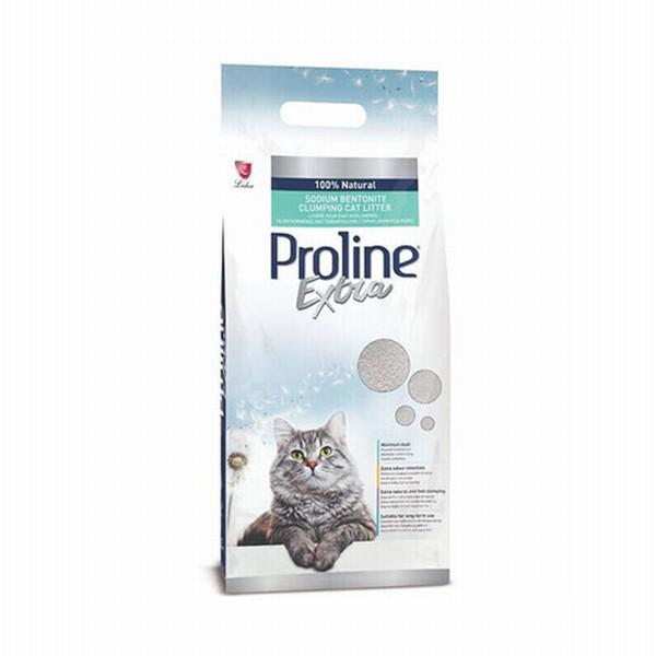 ProLine Kokusuz Topaklanan İnce Taneli Sodyum Bentonit Kedi Kumu 2 x 10 kg