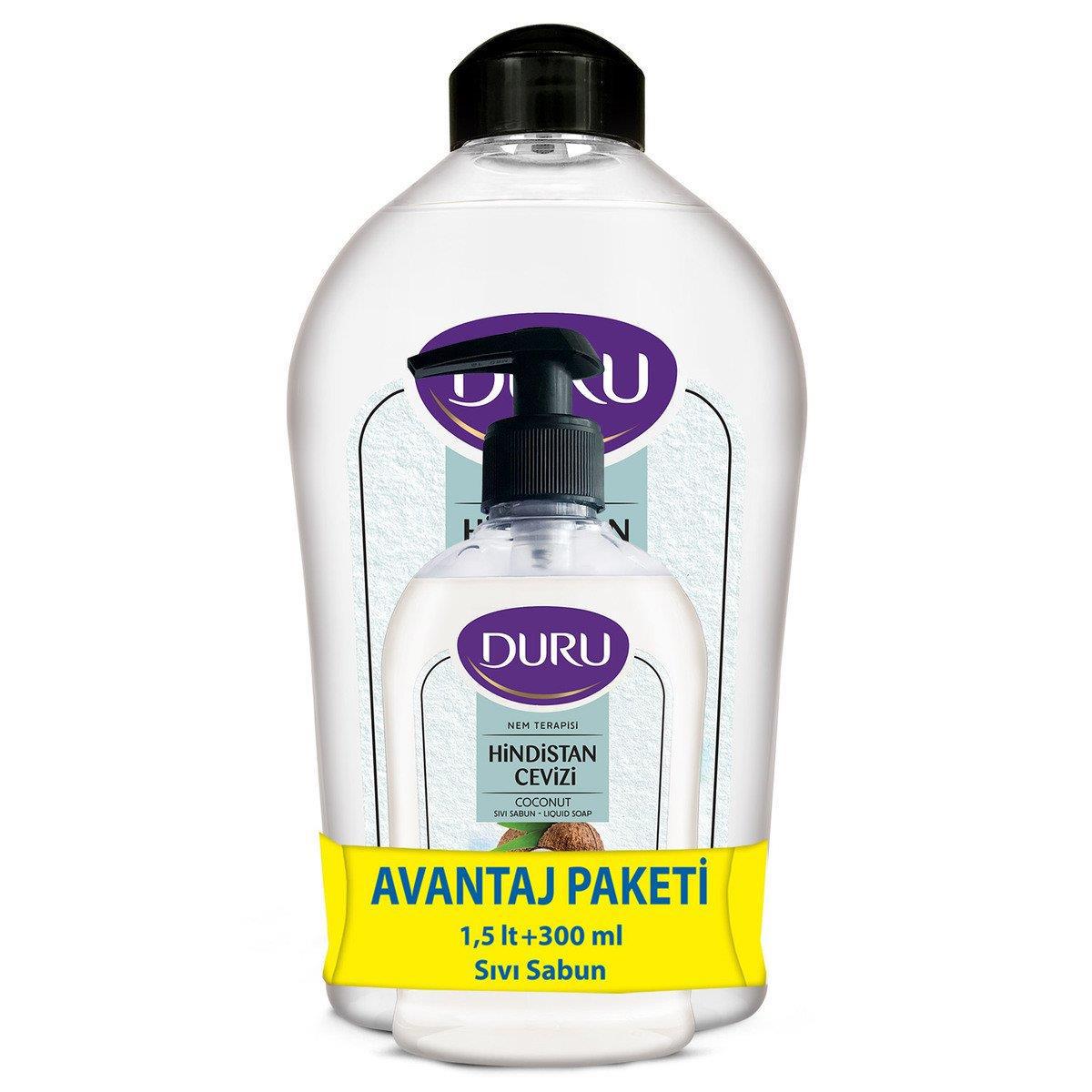 Duru Hindistan Cevizli Nemlendiricili Sıvı Sabun 300 ml 2'li