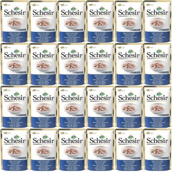 Schesir In Jelly Ton Balıklı Yetişkin Yaş Kedi Maması 24x85 gr