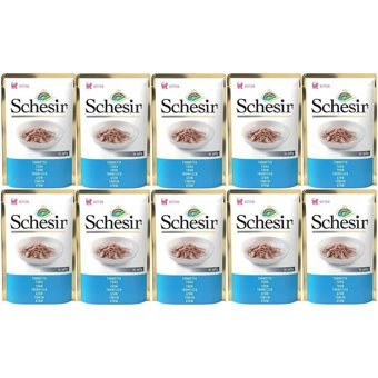 Schesir In Jelly Ton Balıklı Yavru Yaş Kedi Maması 10x85 gr