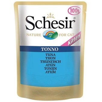 Schesir Nature Ton Balıklı Yavru Yaş Kedi Maması 6x100 gr