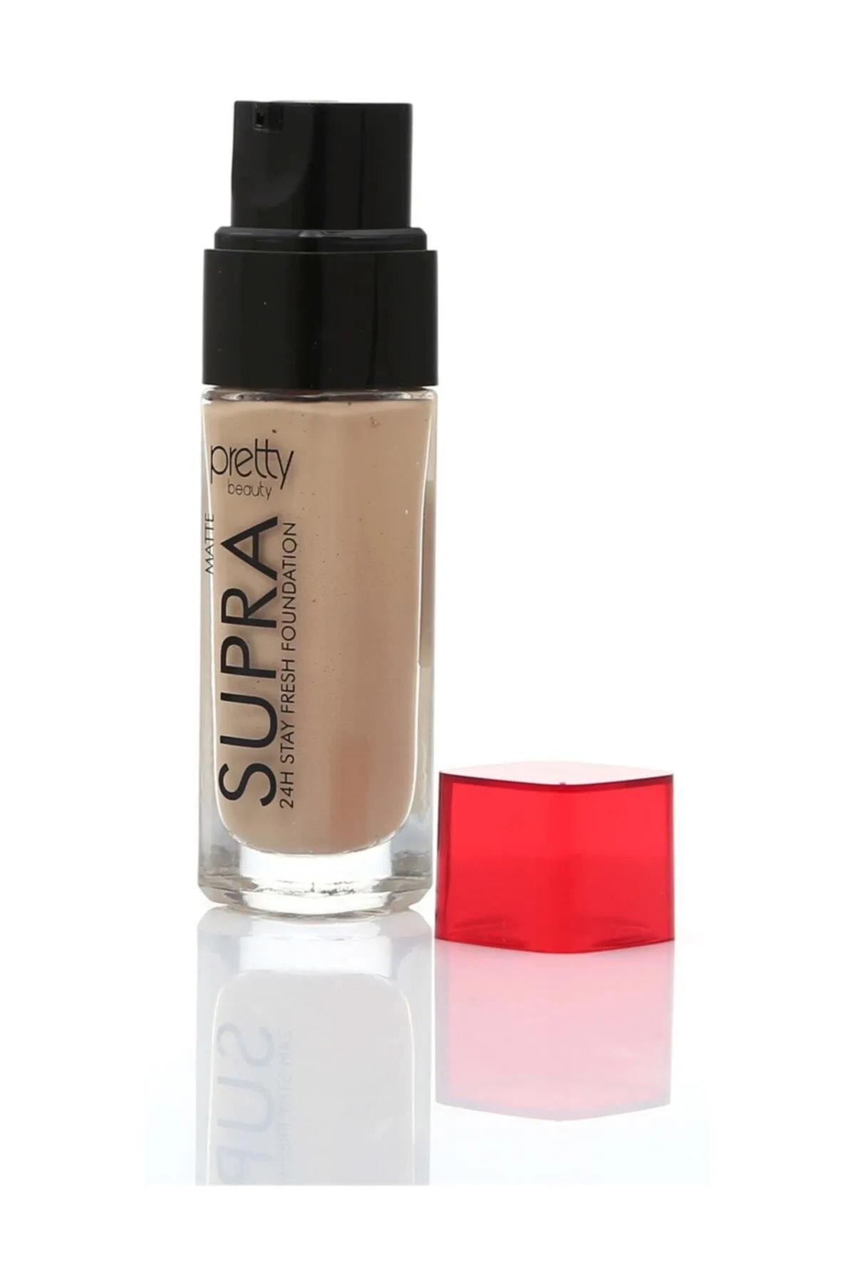 Pretty Beauty Matte Supra 24H Stay Fresh 4 Likit Tüp Fondöten