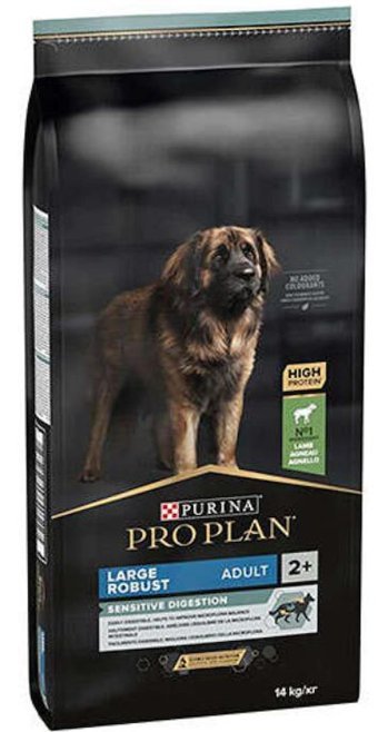 Pro Plan Sensitive Digestion High Protein Kuzu Etli ve Pirinçli Büyük Irk Yetişkin Kuru Köpek Maması 14 kg