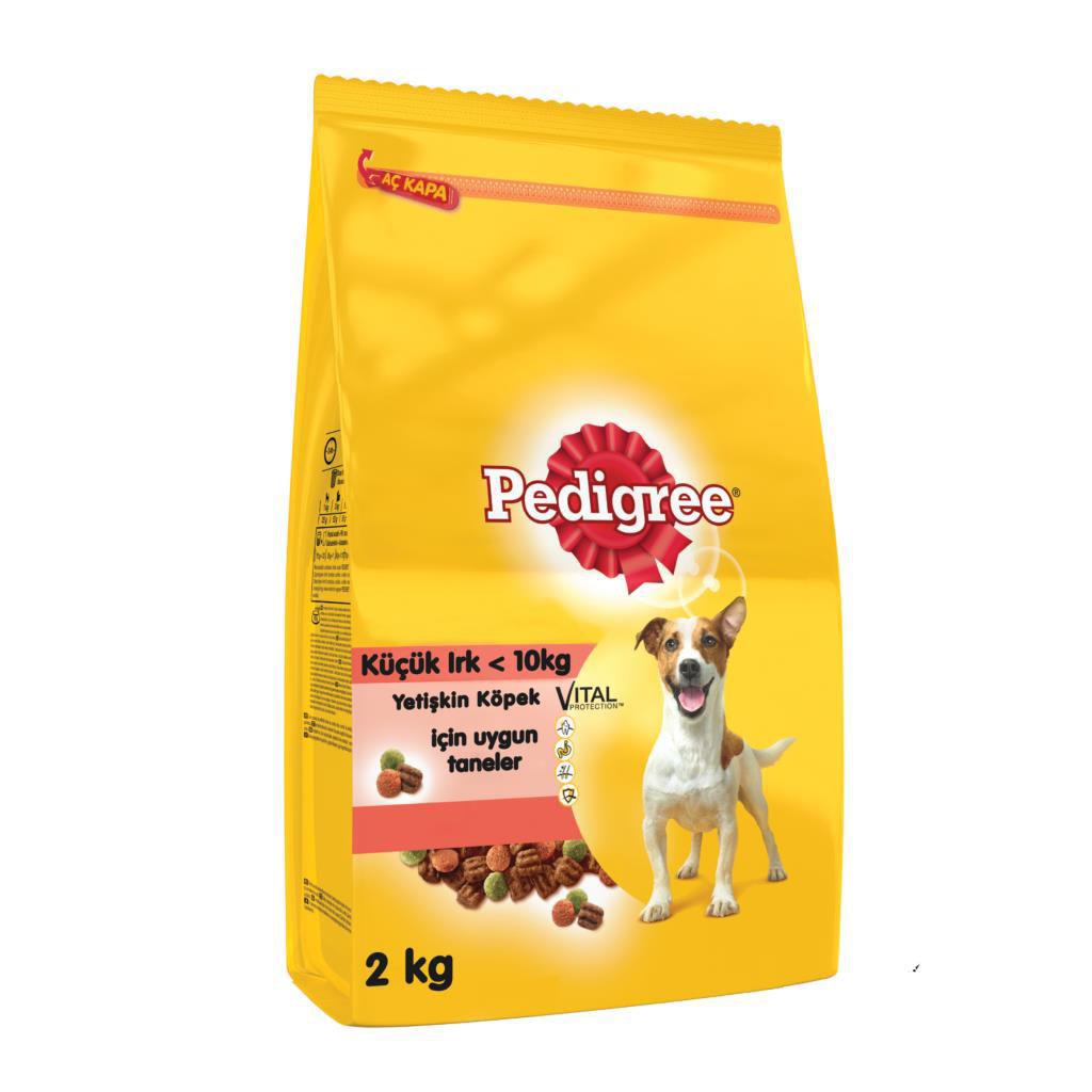 Pedigree Vital Protection Biftekli ve Sebzeli Küçük Irk Yetişkin Kuru Köpek Maması 2 kg