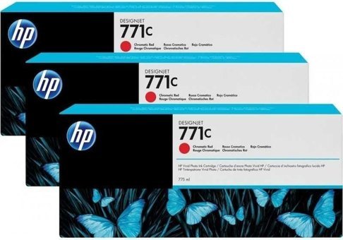 HP 771-B6Y32A Orijinal Kırmızı Mürekkep Kartuş