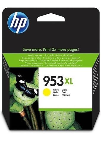 HP 953XL F6U18AE Orijinal Sarı Mürekkep Kartuş