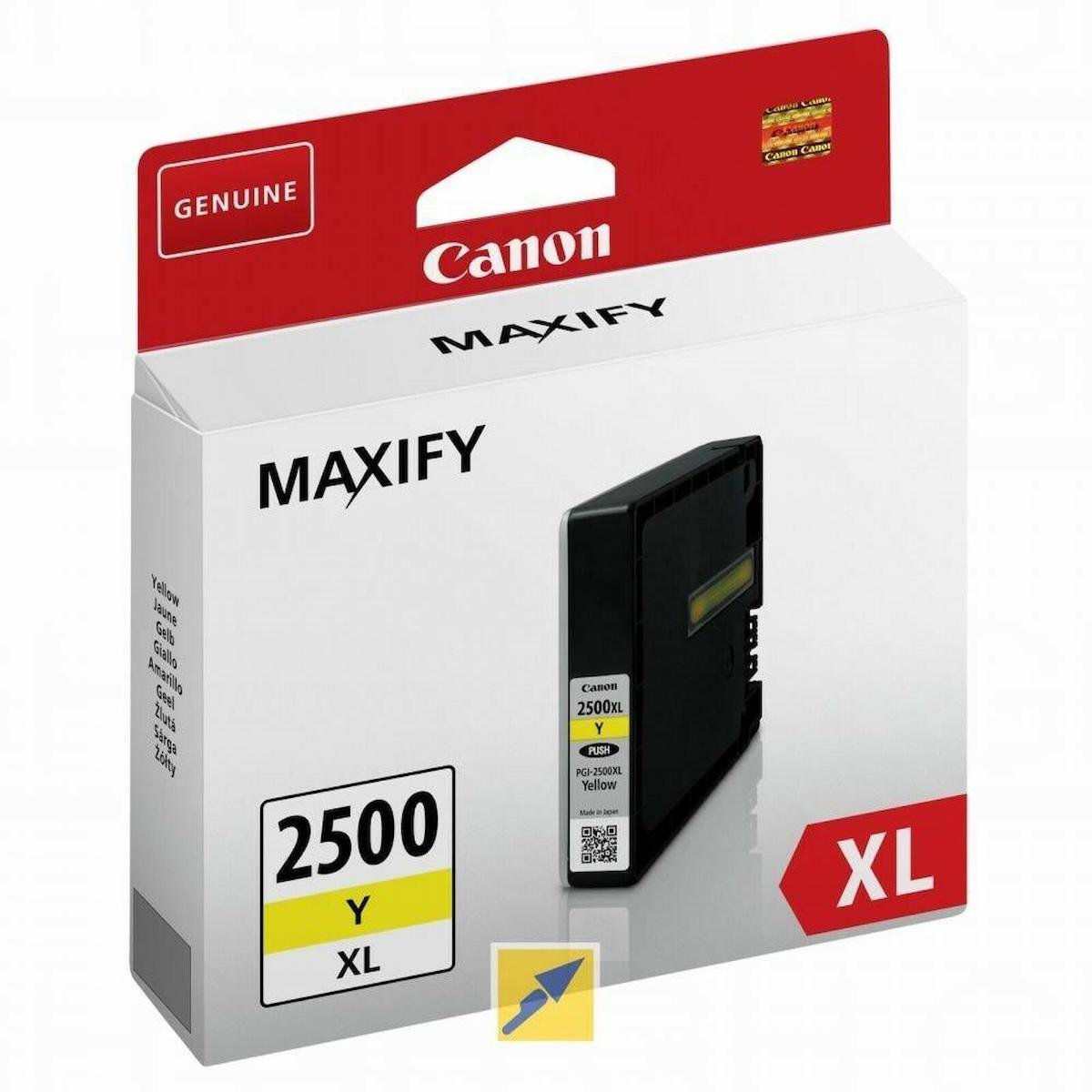 Canon PGI-2500XL Orijinal Sarı Mürekkep Kartuş