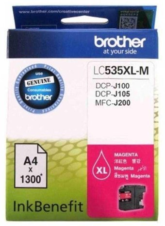 Brother LC535XL Orijinal Kırmızı Mürekkep Kartuş